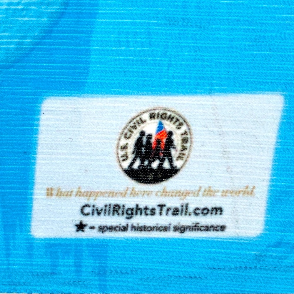 NEW without TAGS Elegant Wrap w. map of the Civil Rights Trail - Picture 8 of 8